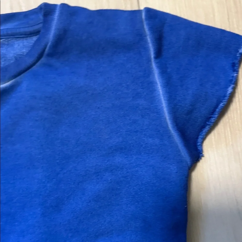 Nununu Kids Blue Short Sleeve Tee Size 4-5Y Boys